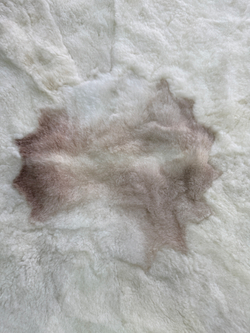 Ковер шкура натуральная овчина меховой