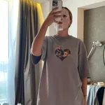 Футболка Смерч оверсайз #5 серая