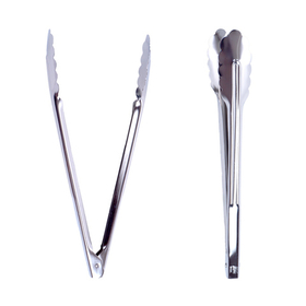 Щипцы универсальные 30 см. нерж. MGsteel /1/72/  АКЦИЯ