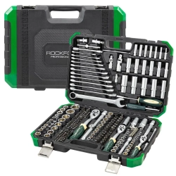 Набор инструментов 216+6пр. 1/4'', 3/8'', 1/2'' RockFORCE RF-38841+6