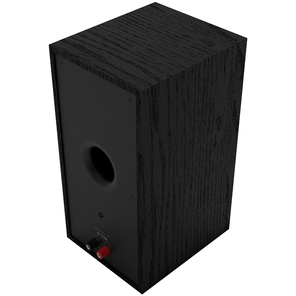 Klipsch Reference R-50M Bookshelf Speakers, Black, Pair