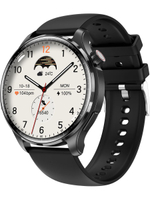 Смарт часы PARASMART Zilex M13 (силиконовый ремешок, черный)