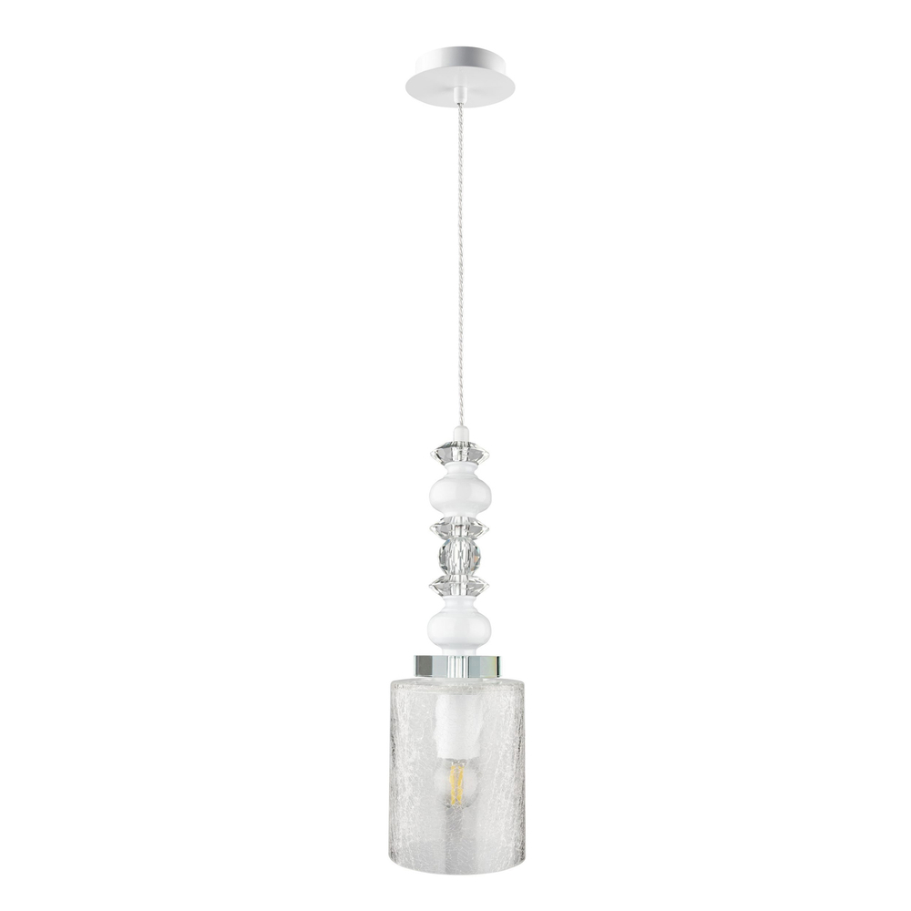 Светильник подвесной Crystal Lux MATEO SP1 WHITE