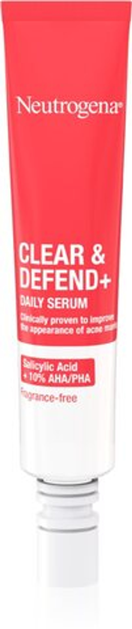 Neutrogena Clear & Defend+ - сыворотка для лица от прыщей /   30  ml  / GTIN 3574661646510