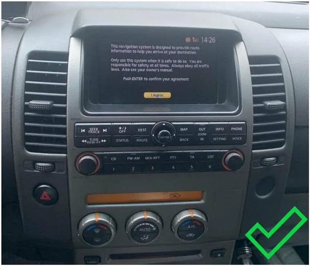 Магнитола для Nissan Pathfinder R51 2004-2010 (штатная нави, большая рамка) - Teyes CC3 монитор 9" QLED на Android 10, ТОП процессор, 4Гб+32Гб, CarPlay, 4G SIM-слот