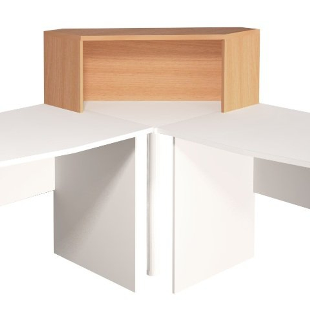 Надстройка на стол угловая МОНОЛИТ