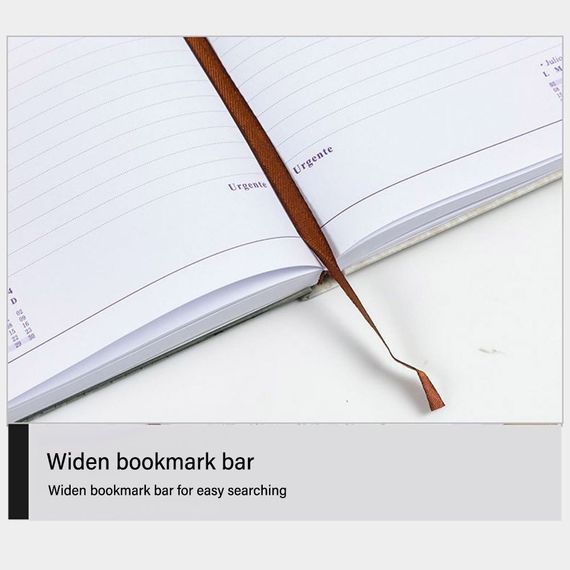 Gündəlik/Ajanda/Ежедневник/Diary Planner 2024 black