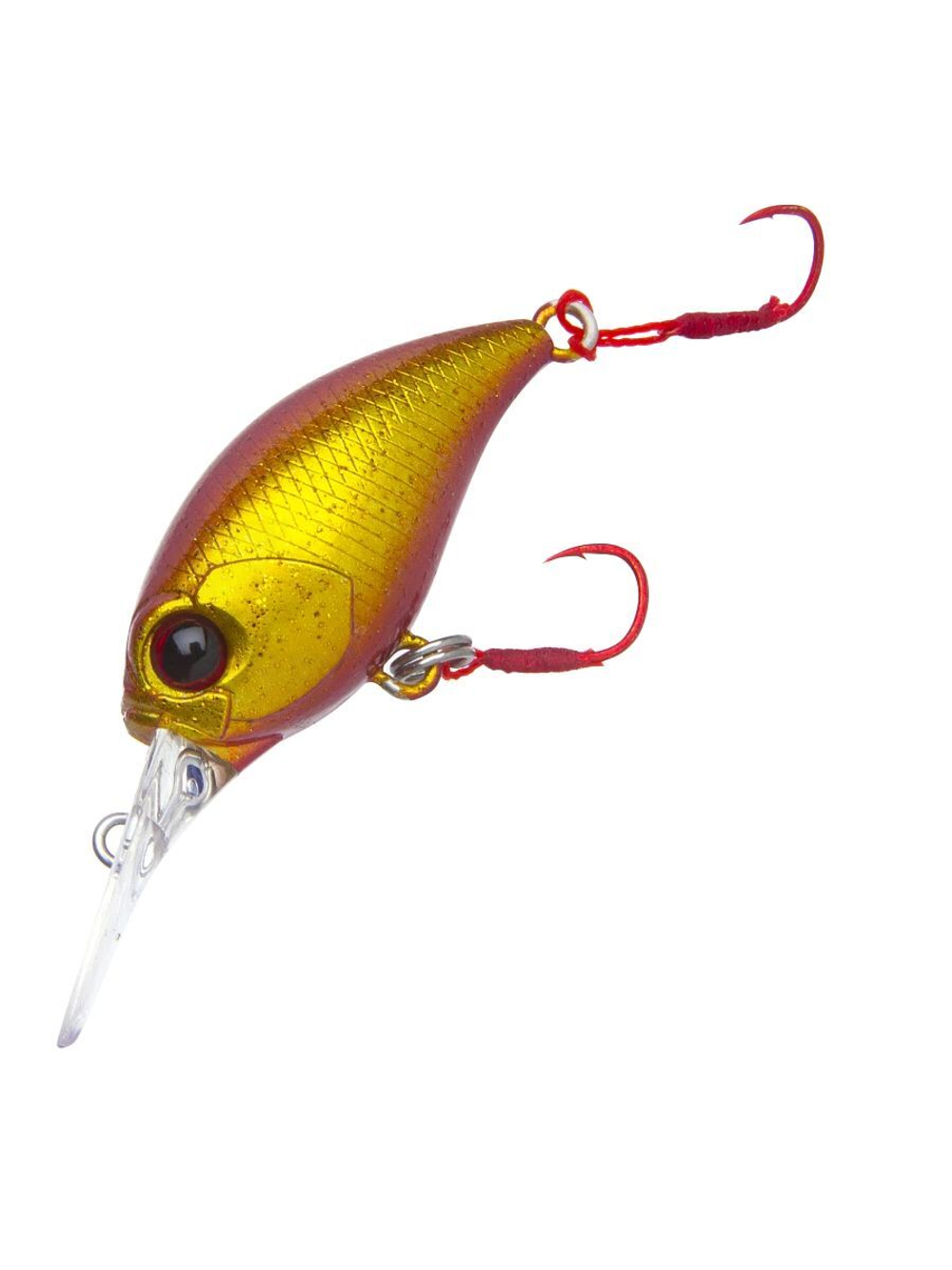 Воблер DUO Tetra Works Kurakura S, DBA0291 Red Isome, 30 мм, 2,9 г, тонущий, крэнк