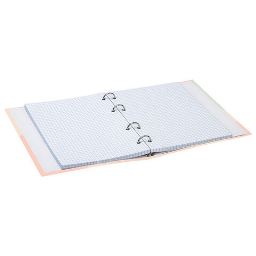 Тетрадь на кольцах А5 165х215 мм, 120 л., твердый картон, клетка, BRAUBERG, "Девушка", 404076