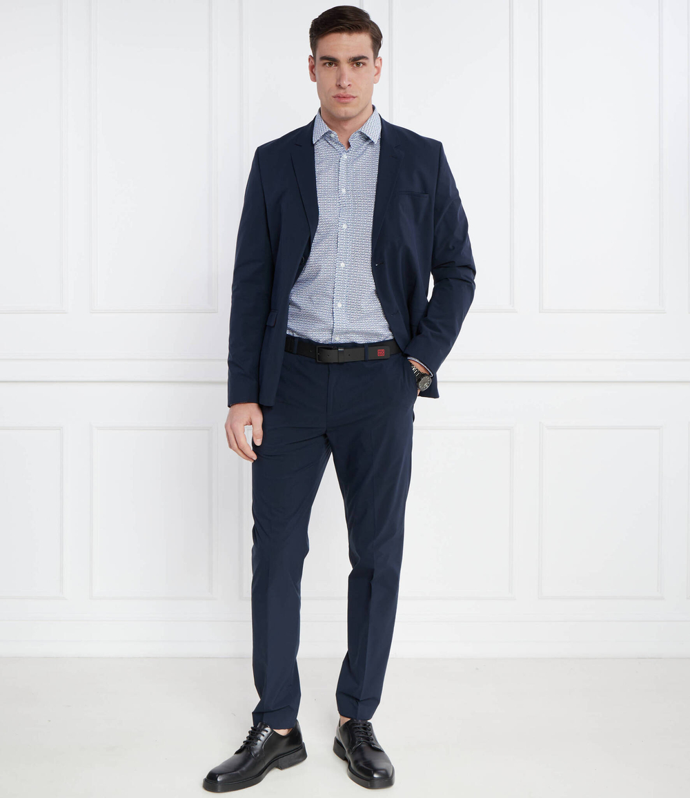 Рубашка Elisha02 HUGO - голубой(50508305)