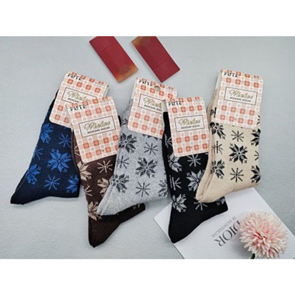 Носки женские ангора ассорти 36-40 FUTE