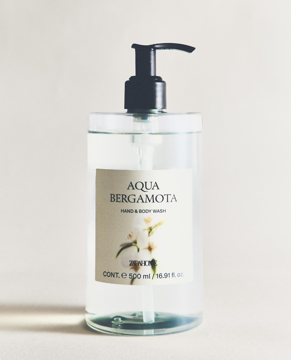 Zara Home Жидкое мыло для рук Aqua Bergamota, 500 мл