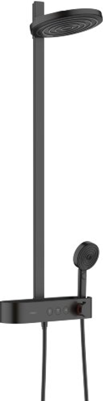 Душевая система Hansgrohe Pulsify Showerpipe 260 2jet с термостатом черный цвет