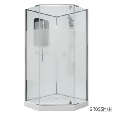 Душевая кабина Grossman Classic GR170D (100х100х205) дверь распашная,4 места