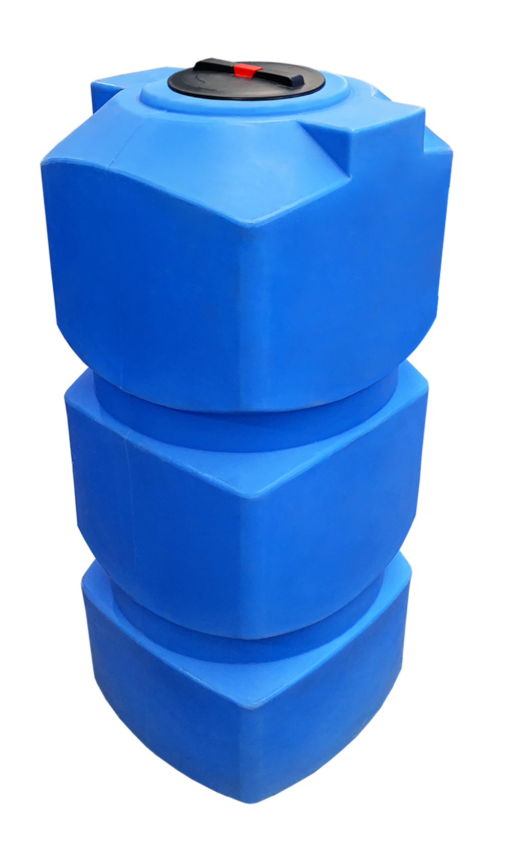 Емкость прямоугольная 750л горизонтальная Политим 750 л. прямоугольный (1610x750x750см;синий) - арт.560723