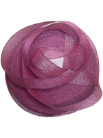 Лента люрекс 12мм - 33м -1 боб. (розовый с серебром)