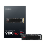 Твердотельный накопитель SSD 2TB Samsung 9100 PRO, M.2, PCI-E 5.0 x4, TLC 3D NAND (R/W - 14800/13400 MB/s) 1,200TBW