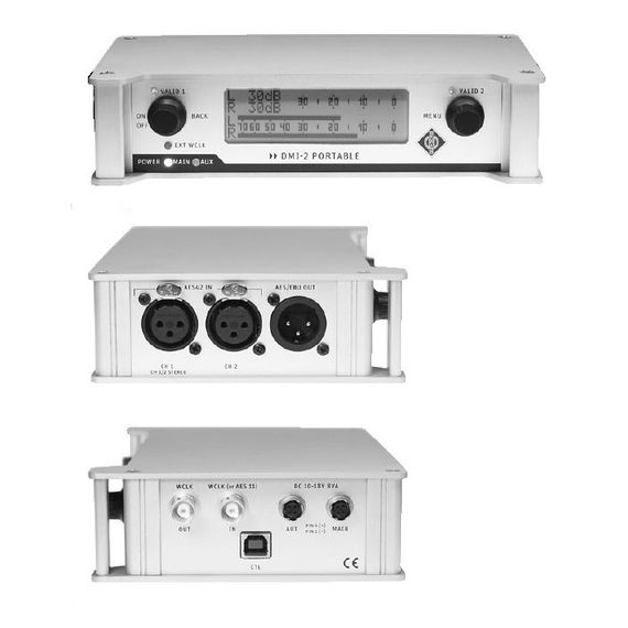 Neumann DMI 2 PORTABLE - интерфейс с поддержкой двух цифровых микрофонов