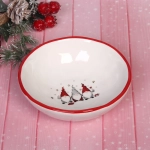 Салатник керамический «Сказочные гномы» 500мл 15,5*5,5см