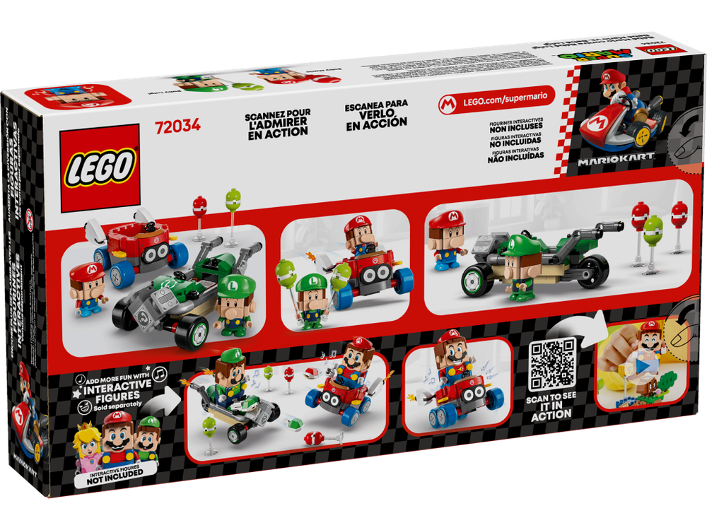 LEGO Super Mario 72034 Бэби Марио против Бэби Луиджи
