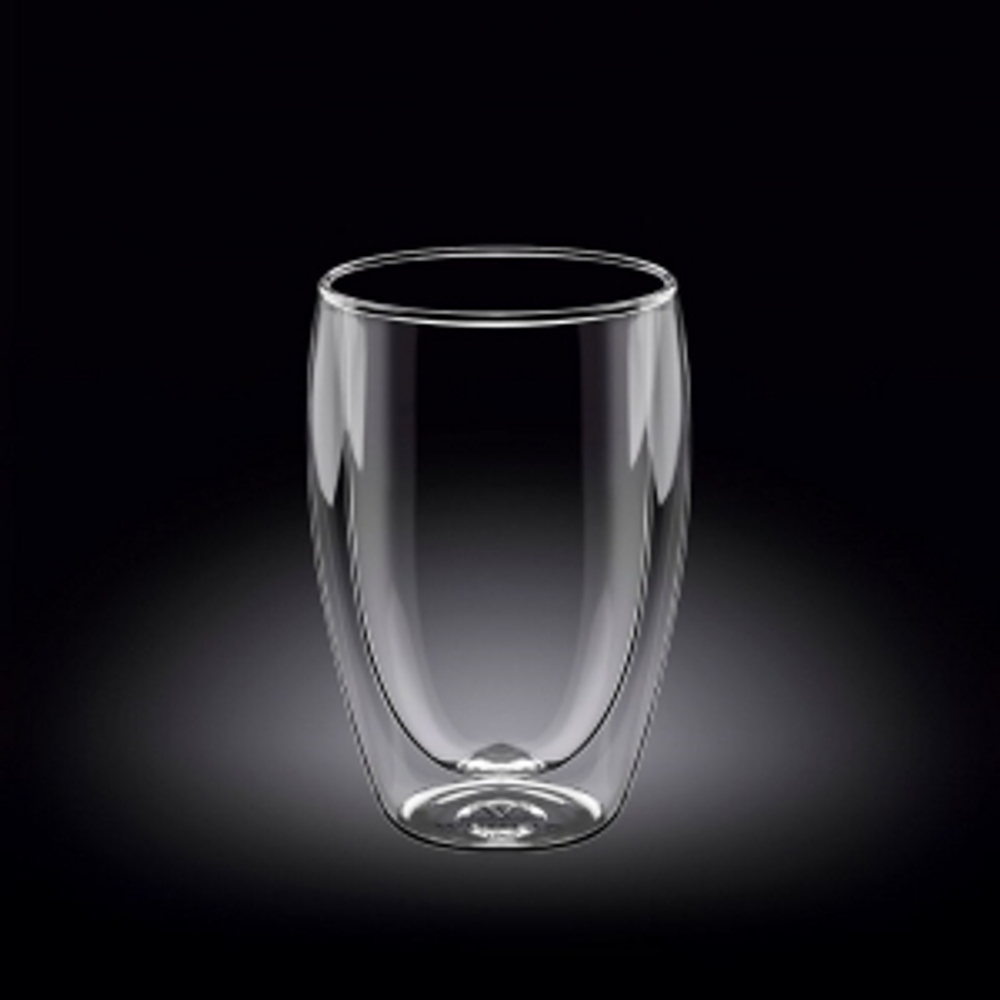Стакан 300 мл. с двойными стенками Thermo Glass Wilmax (57615)