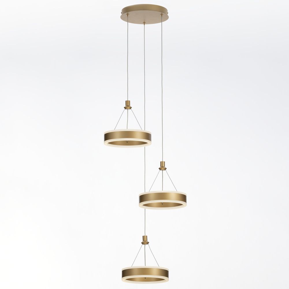 Citilux Дуэт CL719032 LED Подвесной светильник Золото