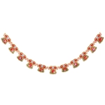 Растяжка бумажная новогодняя «С Новым Годом - Бантики» 220 см