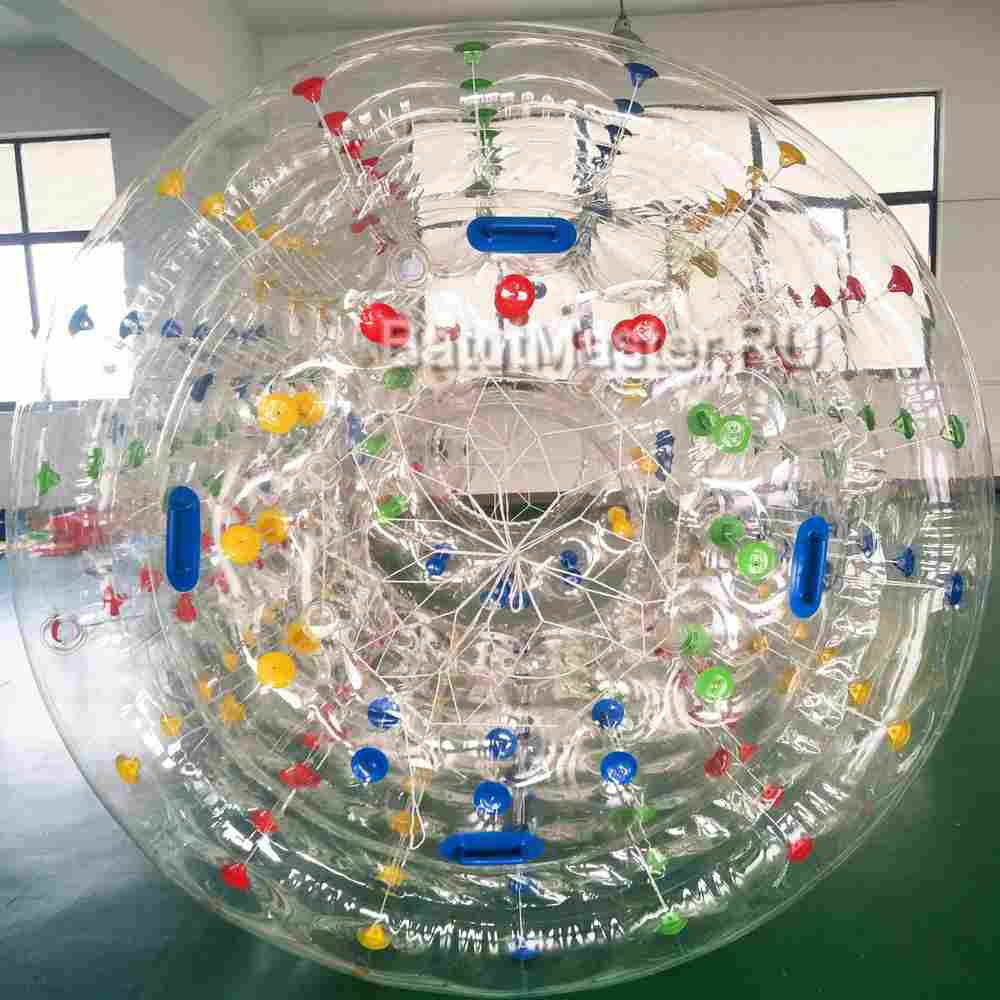 Бизнес-набор: Бассейн 6*6 м (1 шт), Водный шар ТПУ (2 шт), Водный роллер ТПУ(1 шт),насос (1 шт)