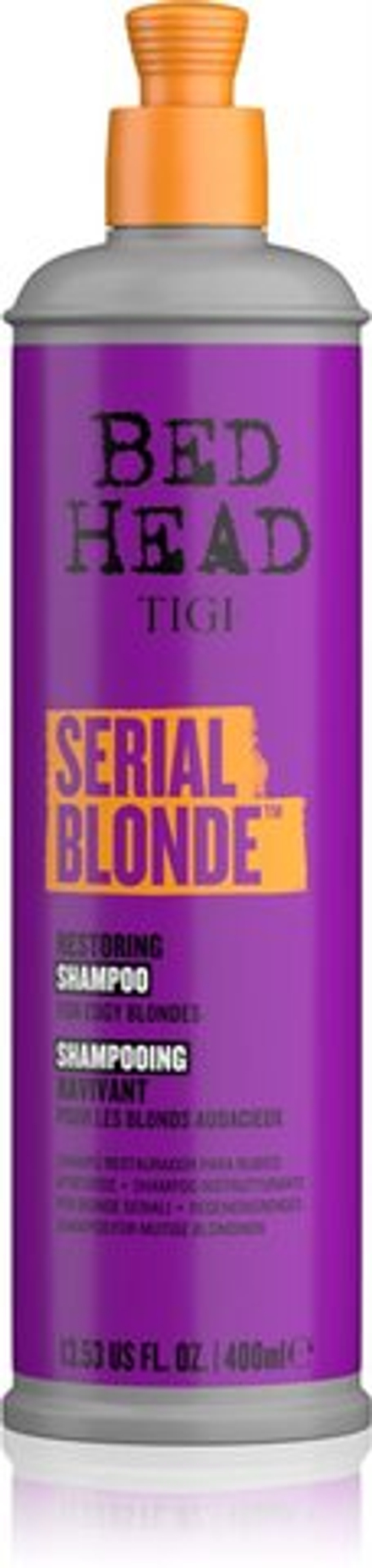 TIGI Bed Head Serial Blonde - восстанавливающий шампунь для светлых волос /   400  ml  / GTIN 615908432251