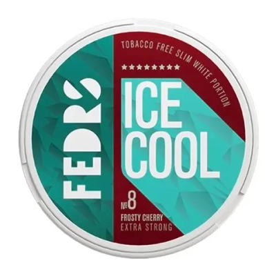 FEDRS ICE COOL №8 FROSTY CHERRY EXTRA STRONG (65 МГ) - ВИШНЯ