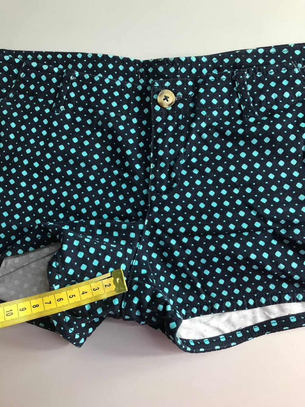 Шорты яркие ультракороткие, визуально 46 размер