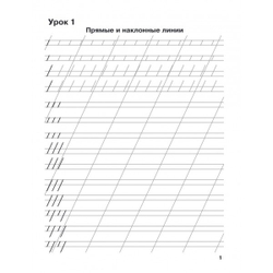 Мои первые школьные прописи. В 4-х тетрадях. Комплект