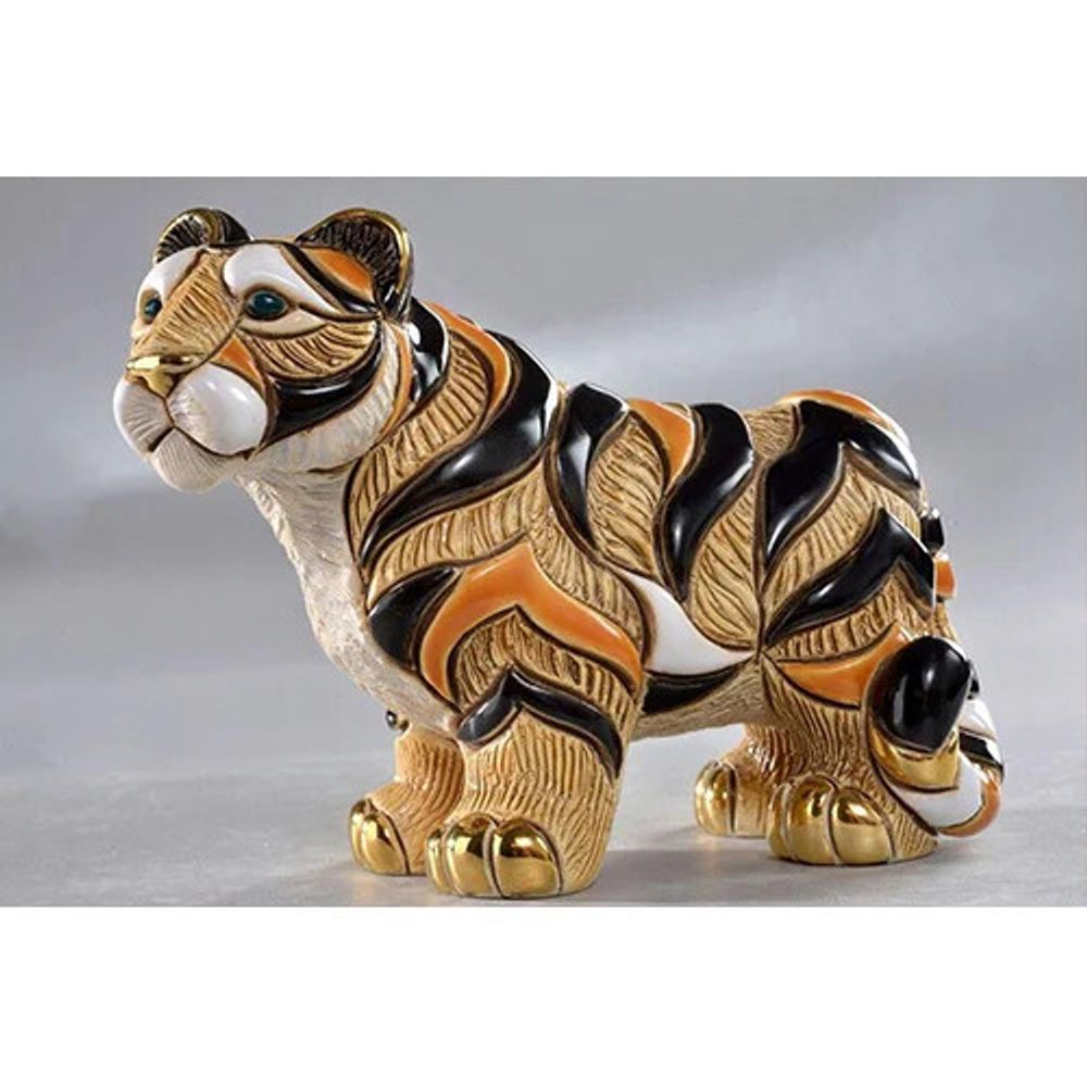 De Rosa Rinconada Керамическая статуэтка Бенгальскийий тигр