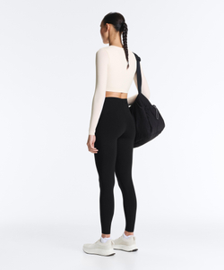 Oysho Лонгслив Light Touch, светлый экрю