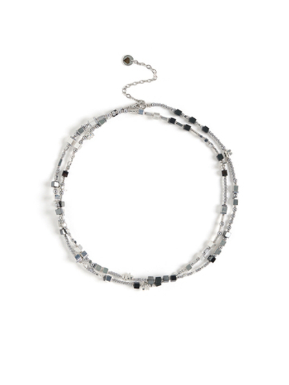 Сотуар "Hematite cube gray" Silver