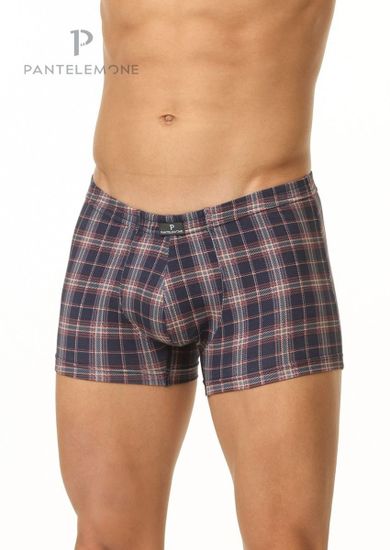 Трусы мужские боксеры Pantelemone PMH-1365, клетка деним