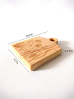 Доска разделочная из дерева сервировочная RD132