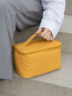 Термосумка для ланч-бокса/косметики/лекарств Smart Picnic, S, горчичная