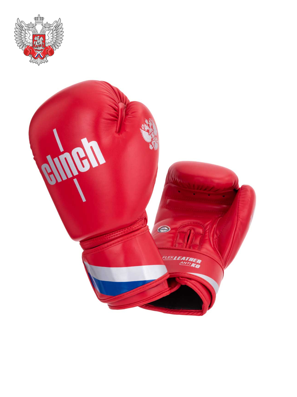 Перчатки боксерские Clinch Olimp Plus красные