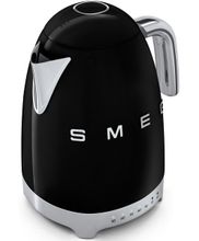 Smeg Чайник электрический с регулируемой температурой - 1.7л, черный