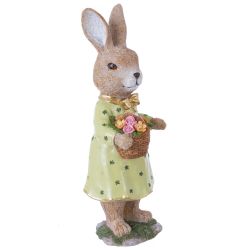 GAEM Фигурка декоративная "Зайка", L9,5 W9 H26 см