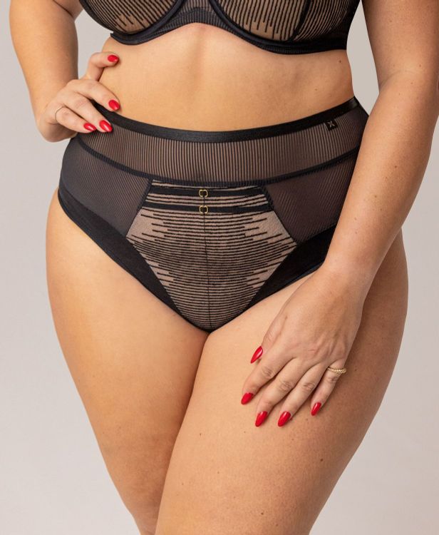 Трусы Kris Line Choice слипы High Waist (черный)