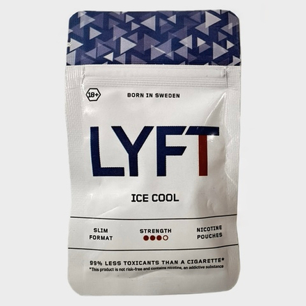 LYFT ICE COOL НИКОТИНОВЫЕ ПЛАСТИНКИ (10 МГ) - МЯТА
