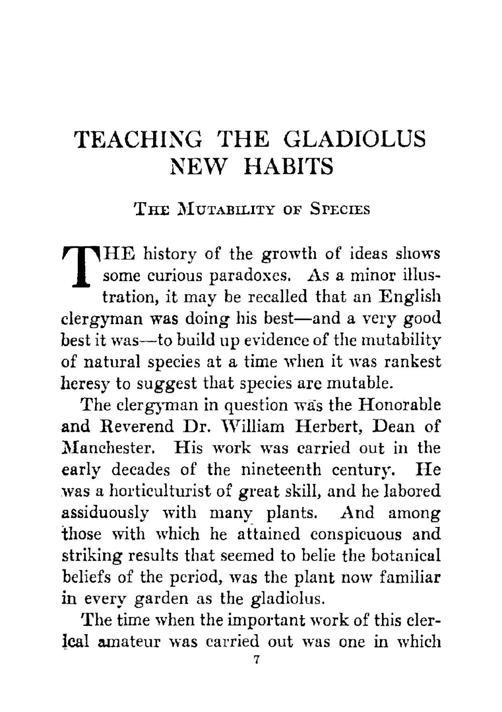 How plants are trained to work for man. Volume 7 | Luther Burbank