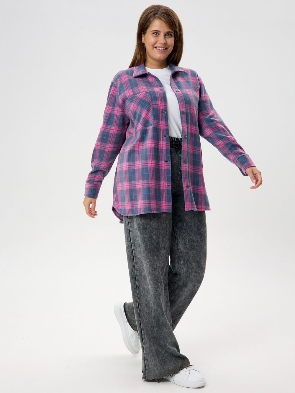 Рубашка Мускат-1 Виотекс СЕРЫЙ