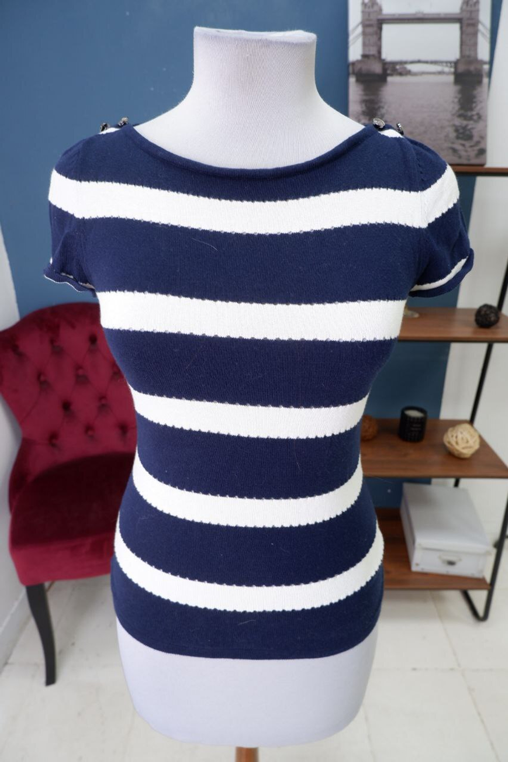 Футболка Pompa вязаная 42 размер