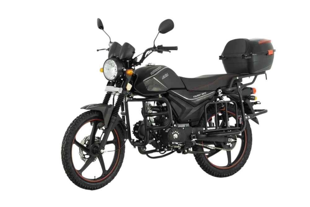 Мопед ROCKOT ALPHA TOURIST M-12 (черный матовый)
