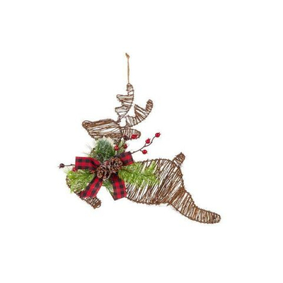 Декор подвесной "Олень" 45х6х38см