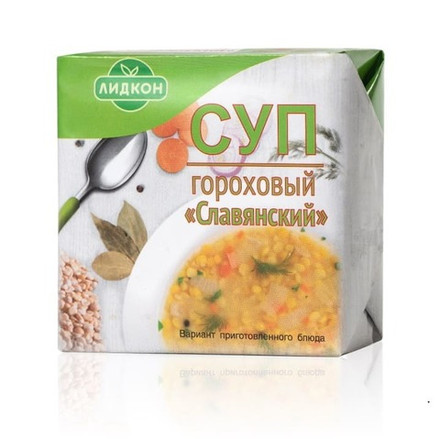 Суп гороховый "Славянский" 200г. Лидкон