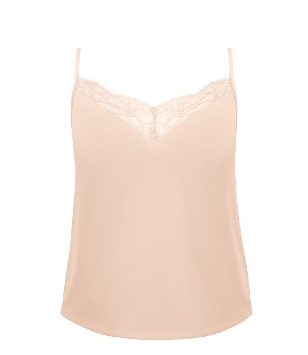 Легкий пижамный комплект Zora с кружевом (Размер: L) (Цвет: сиреневый)